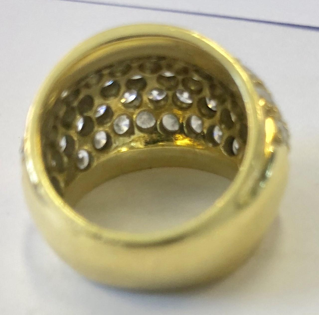 Gold and Diamond Ring, 18 Karat 1