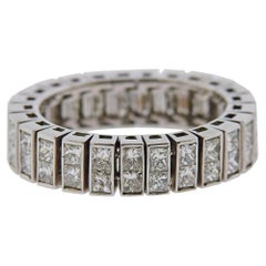 Used Gold Diamond Wedding Eternity Band Ring