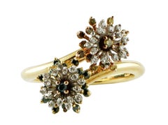18 kt Gold Diamonds Ring