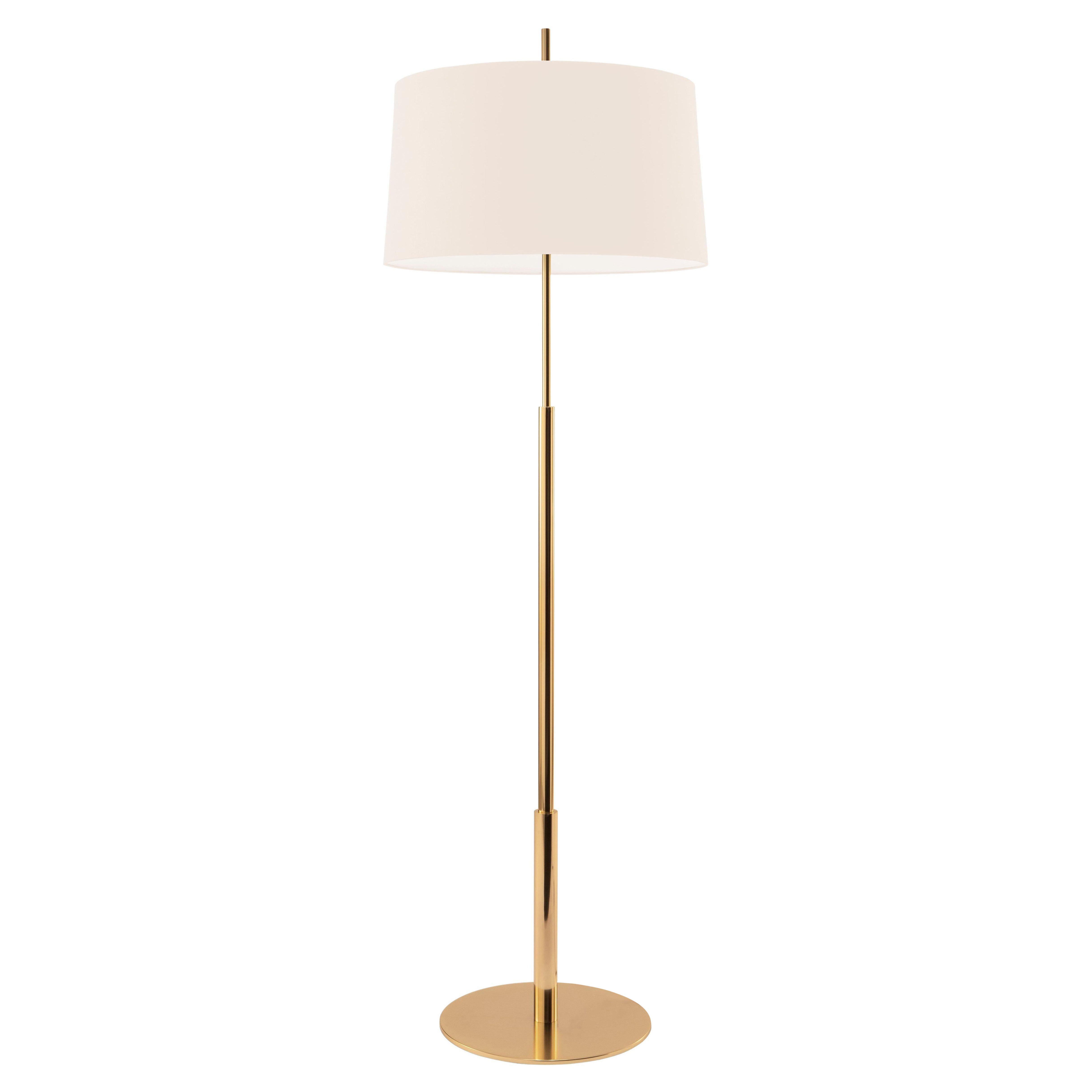 Lampadaire Diana Mayor en or de Federico Correa, Alfonso Milá, Miguel Milá