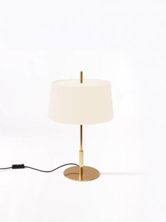 Gold Diana Menor Table Lamp by Federico Correa, Alfonso Milá, Miguel Milá
