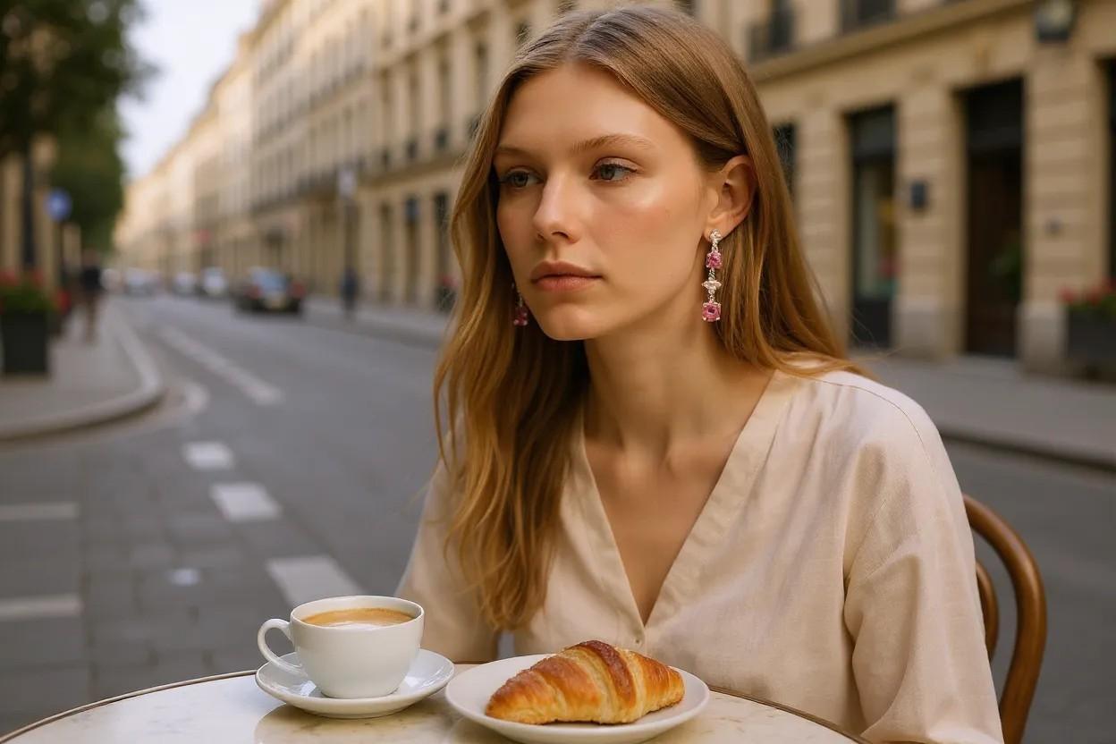 Boucles d'oreilles pendantes en or avec diamants et rubis de Birmanie certifiés GIA et taillés à froid en vente 2