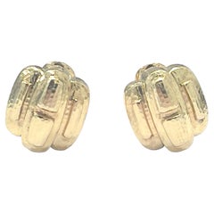 Gold Ear Clips by David Webb