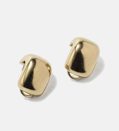 Gold earrings made 2001 by Swedish Jeweler Gaudy