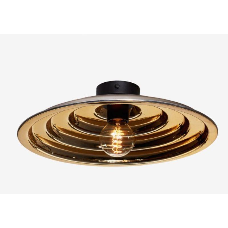 Other Gold Echo Ceiling Light, Small by Radar For Sale