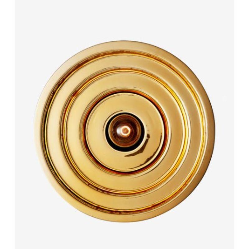 Other Gold Echo Wall Light, Small by Radar For Sale