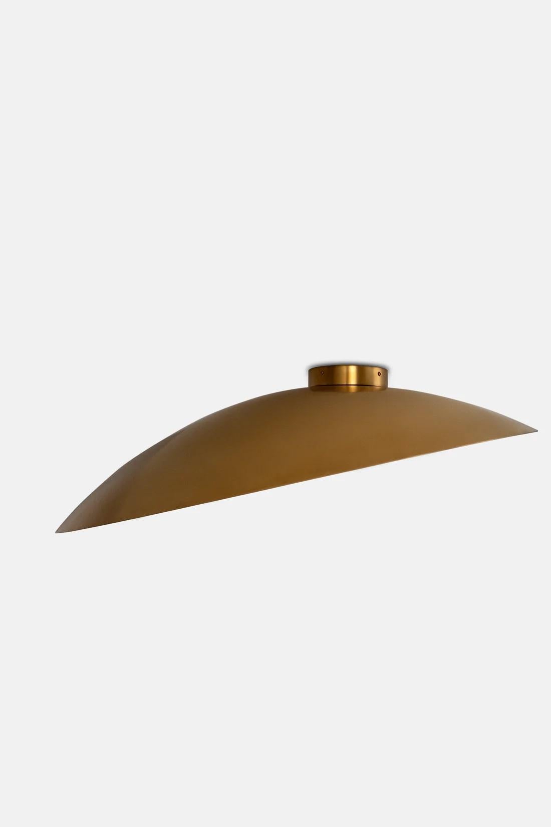 Moderno Plafoniera in acciaio inossidabile Gold Eclipse di Hatsu in vendita