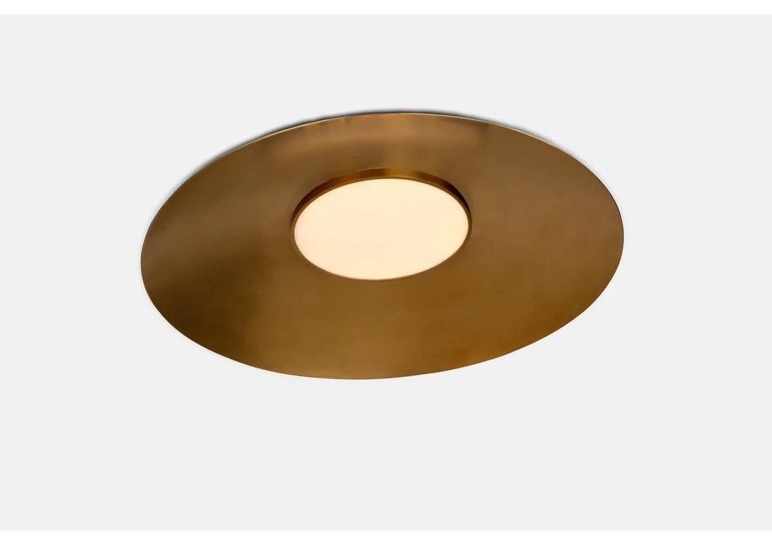Plafoniera in acciaio inossidabile Gold Eclipse di Hatsu In condizioni Nuovo in vendita a Geneve, CH