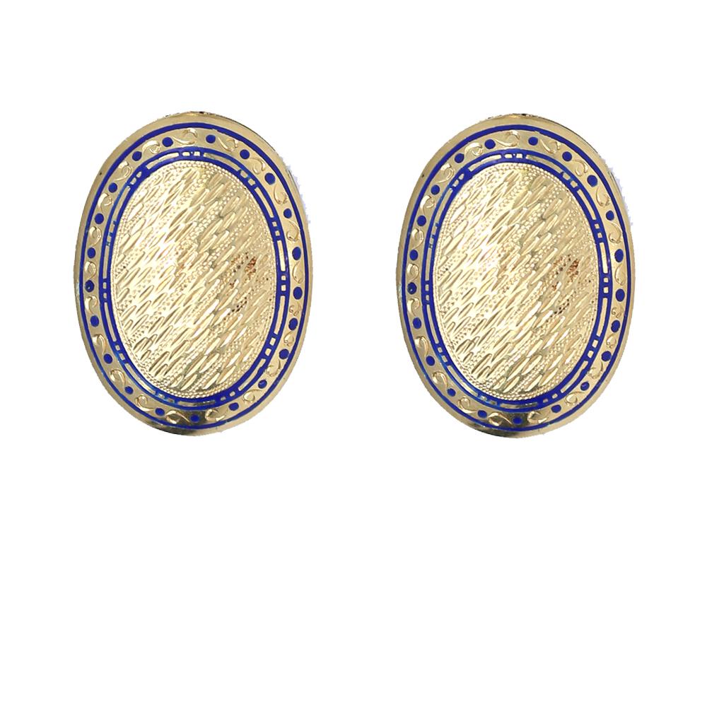 Gold Enamel Cufflinks, 1920 1