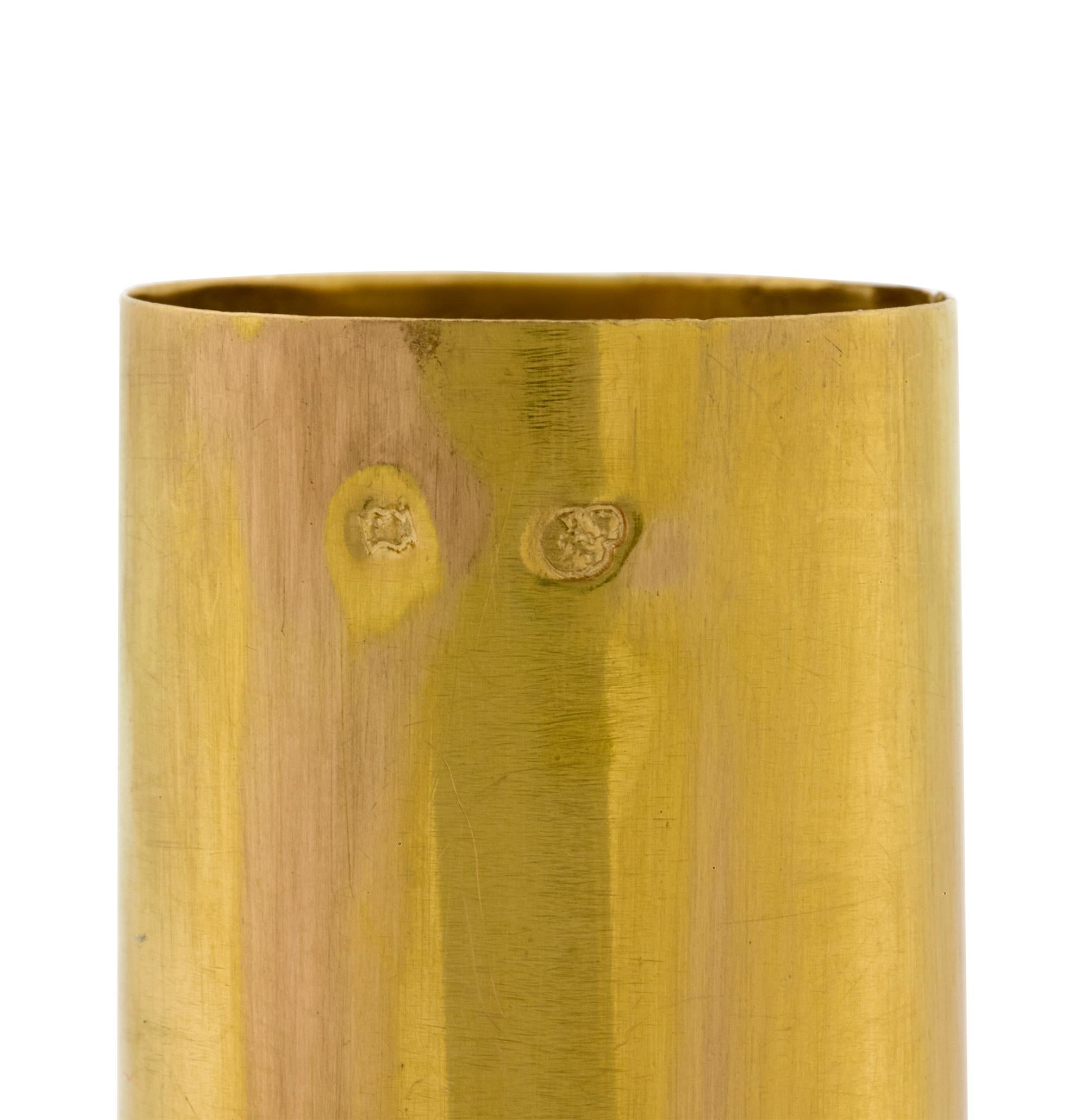 Étui de oro en estuche original siglo XVIII y antes en venta