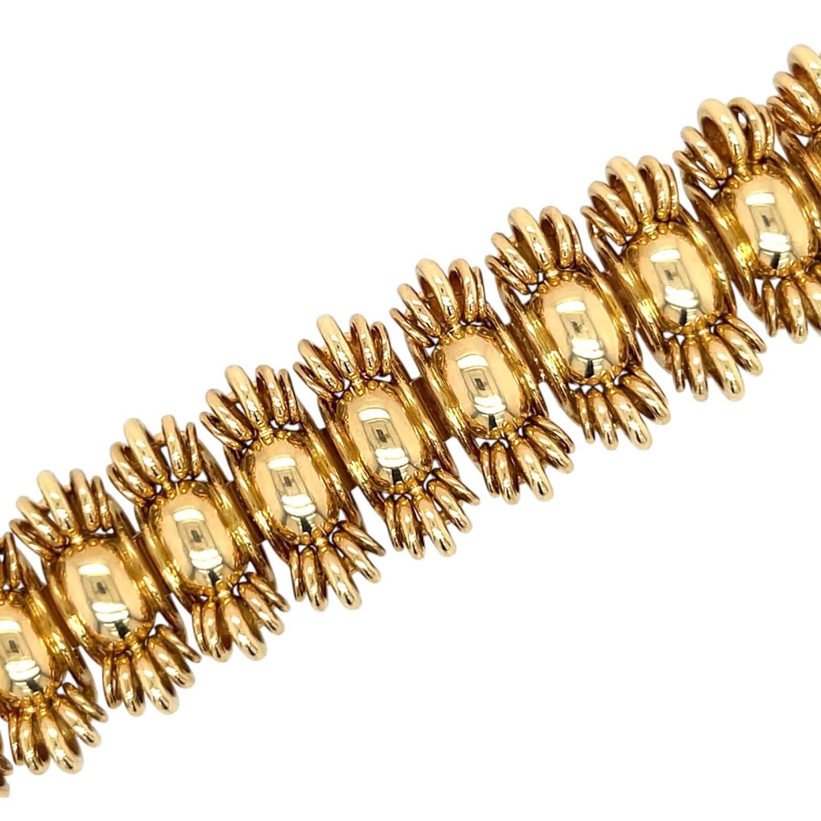 Donna Bracciale d'oro A Link in vendita
