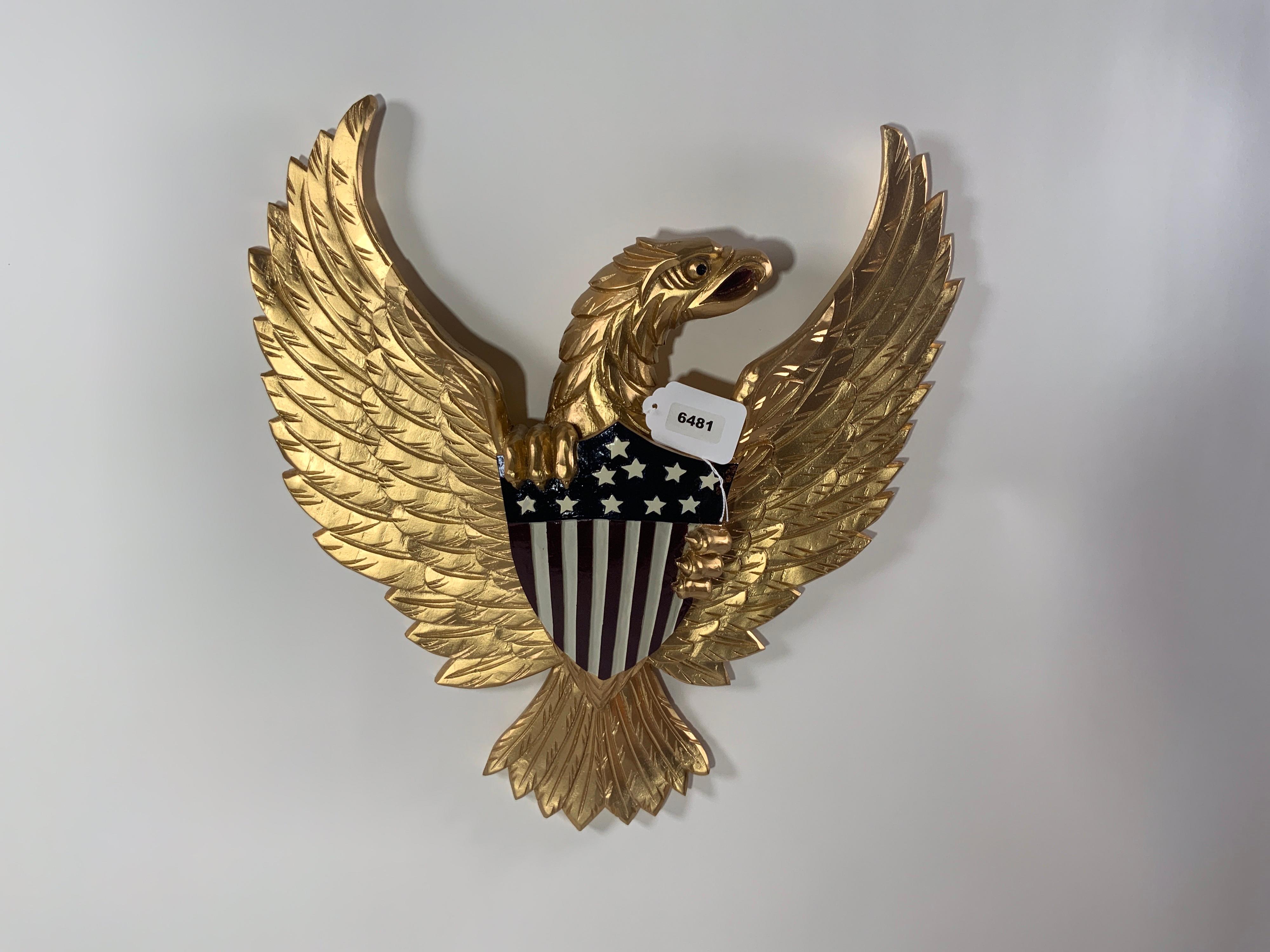Gold Federal Carved Eagle For Sale 5