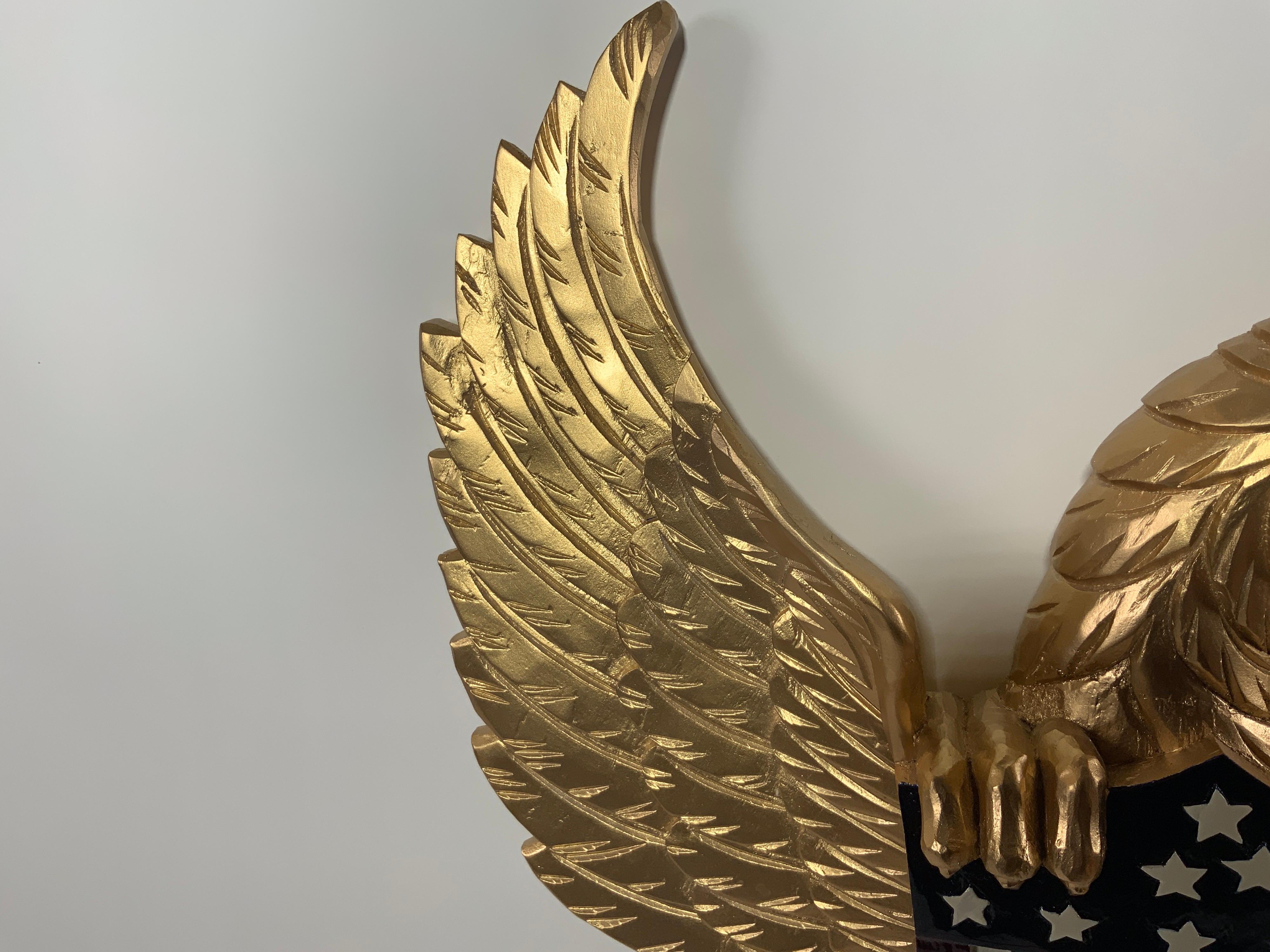 Gold Bundesadler geschnitzt im Angebot 1