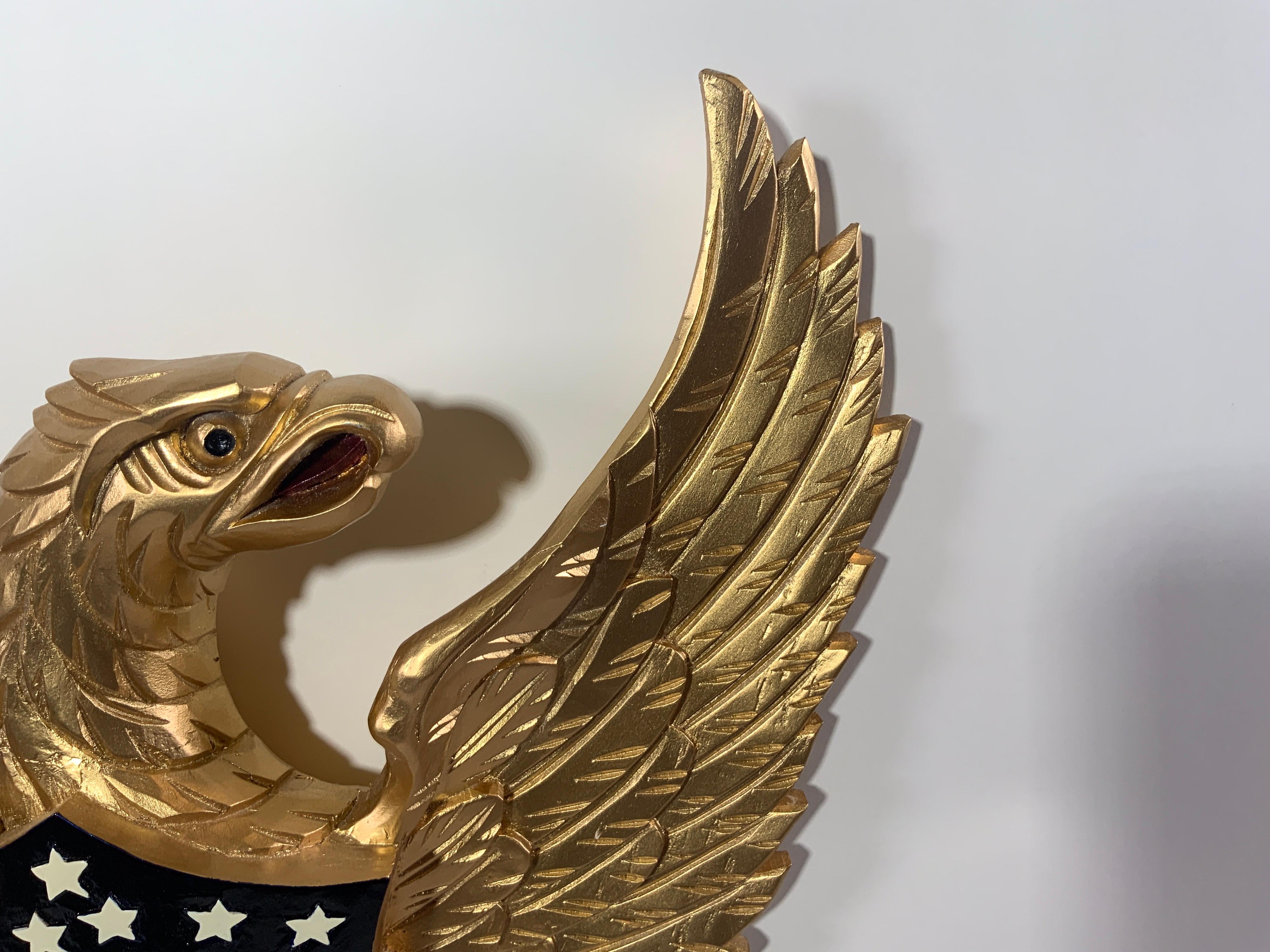 Gold Federal Carved Eagle For Sale 2