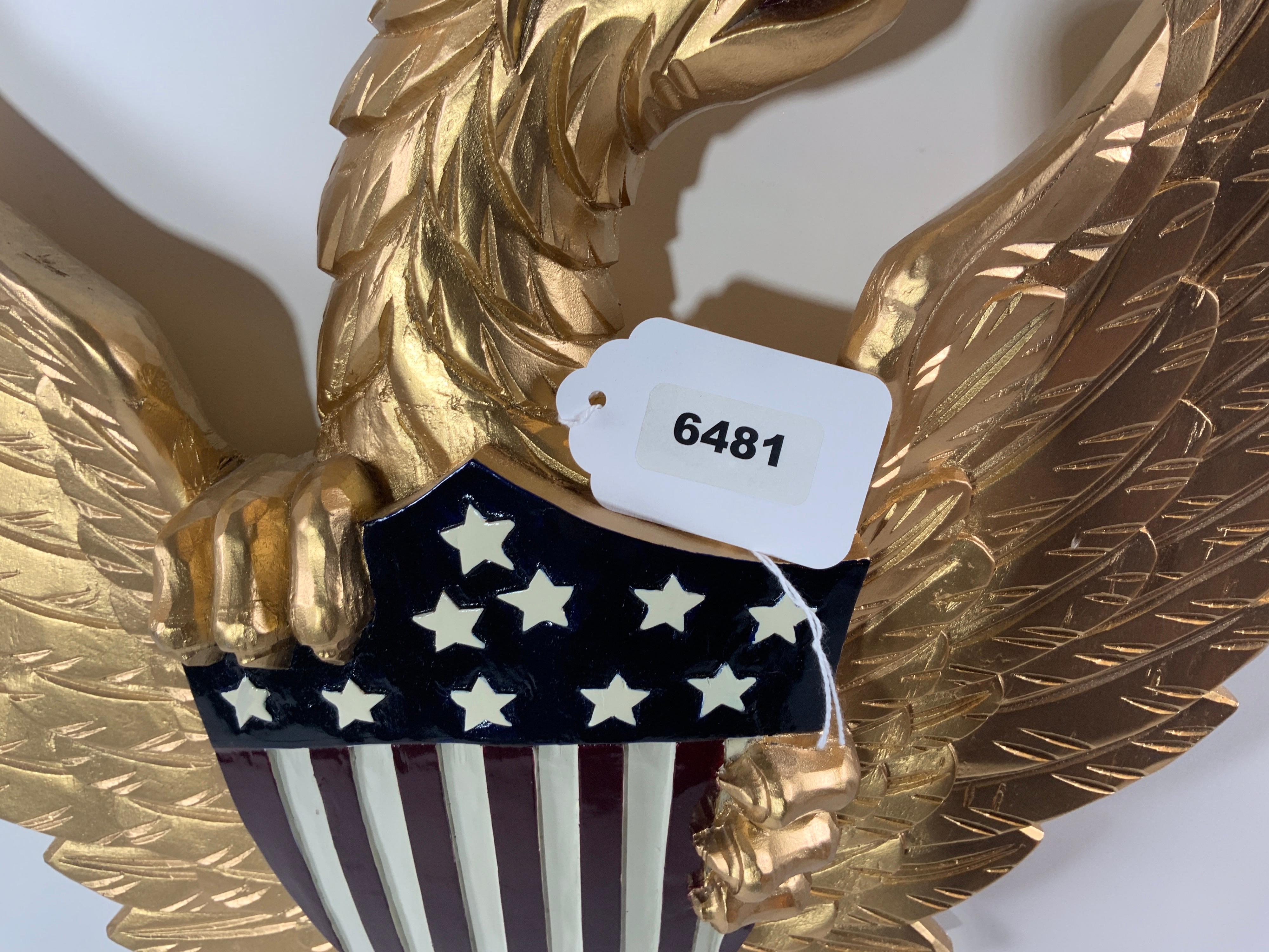 Gold Federal Carved Eagle For Sale 4