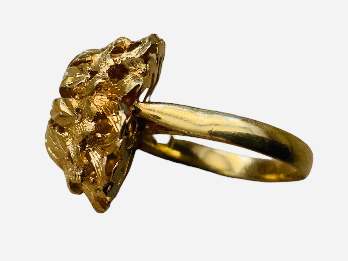 da uomo o donna Anello in filigrana d'oro 18Kt in vendita