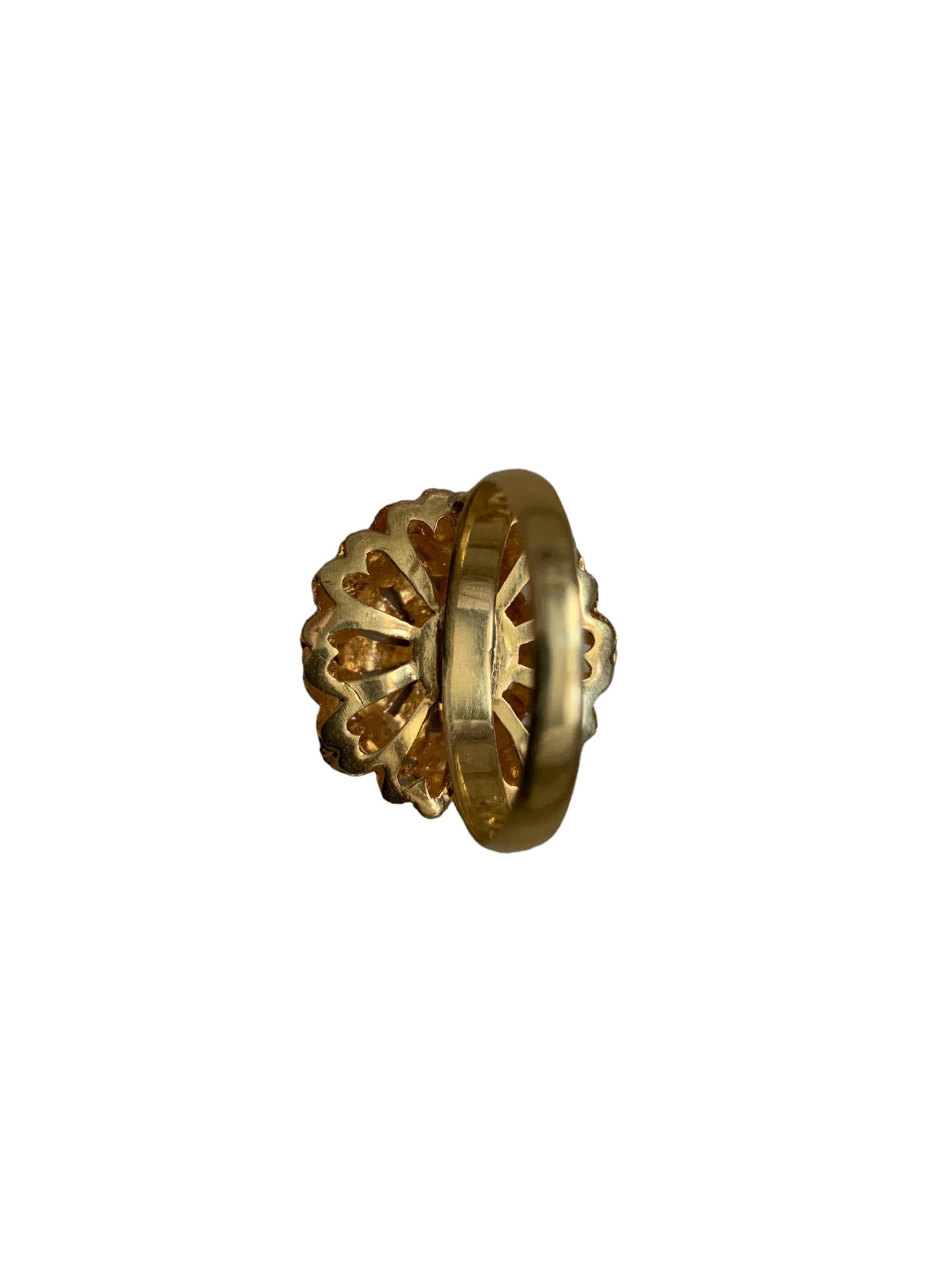 Anello in filigrana d'oro 18Kt in vendita 1