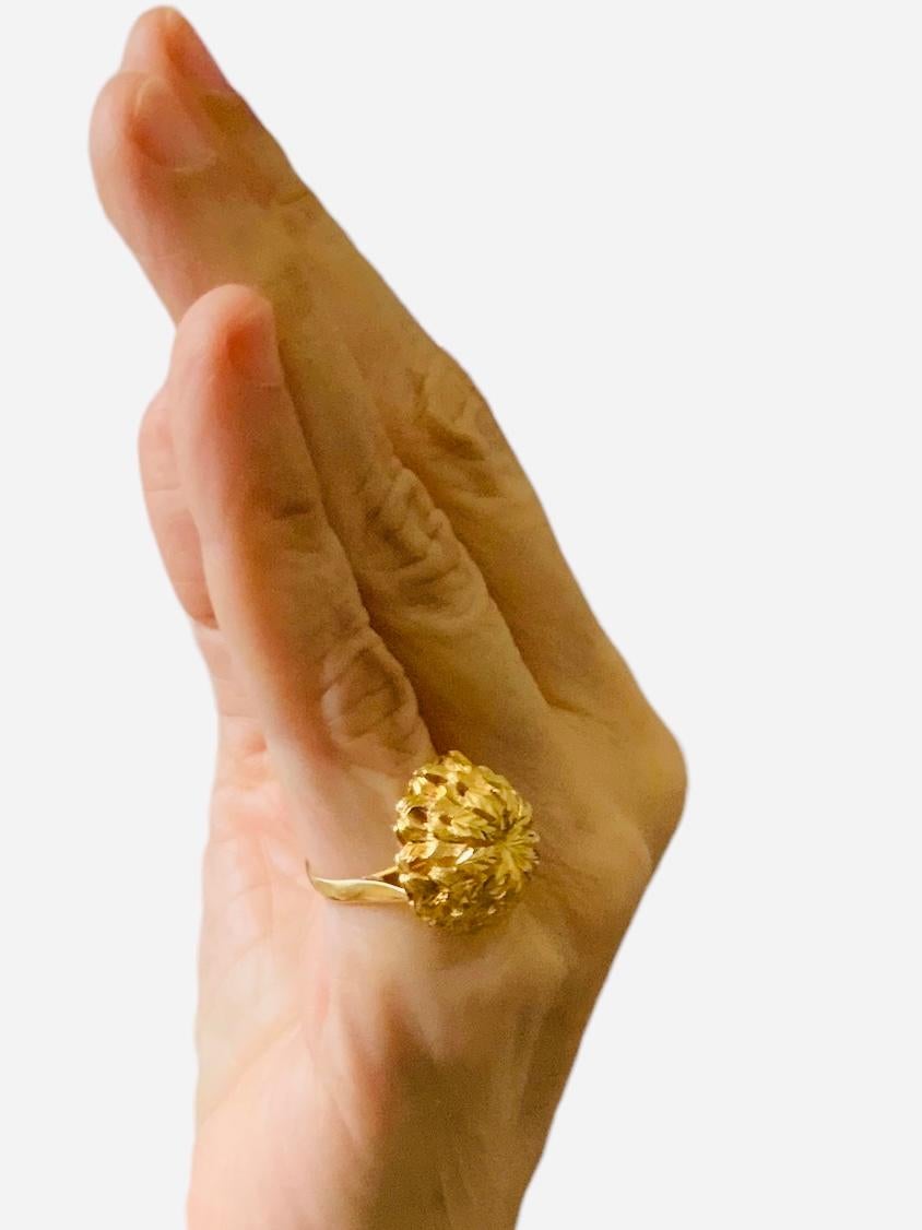 Anello in filigrana d'oro 18Kt in vendita 2