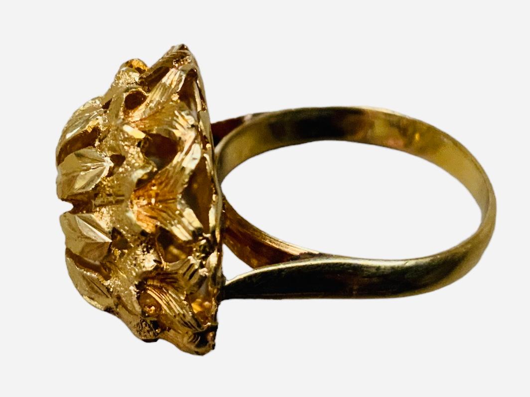 Anello in filigrana d'oro 18Kt in vendita 3
