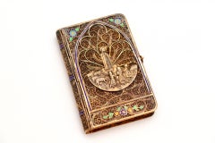 Gold Filigree Silver Prayer Book