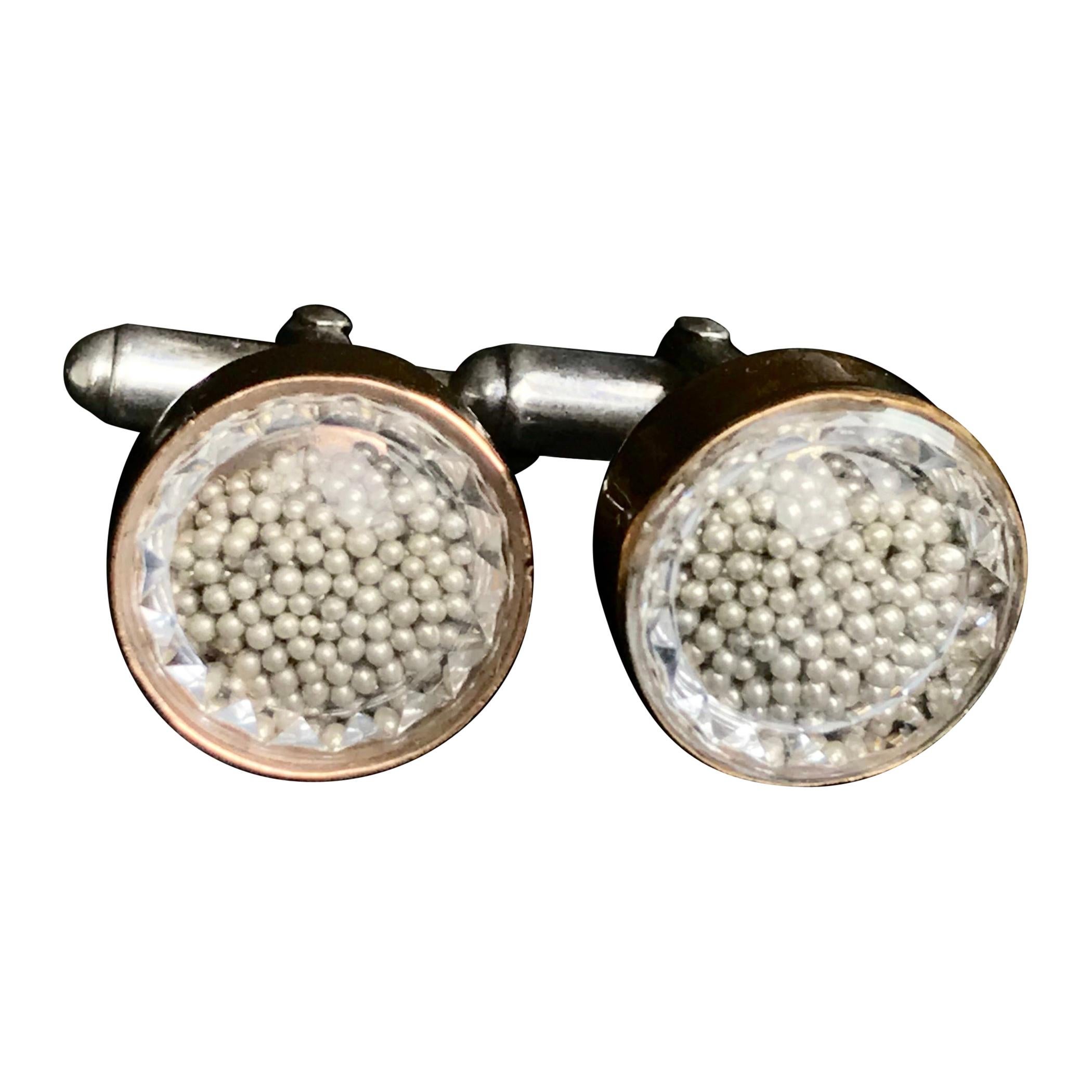 Gold filled and Sterling Silver Cufflinks For Sale