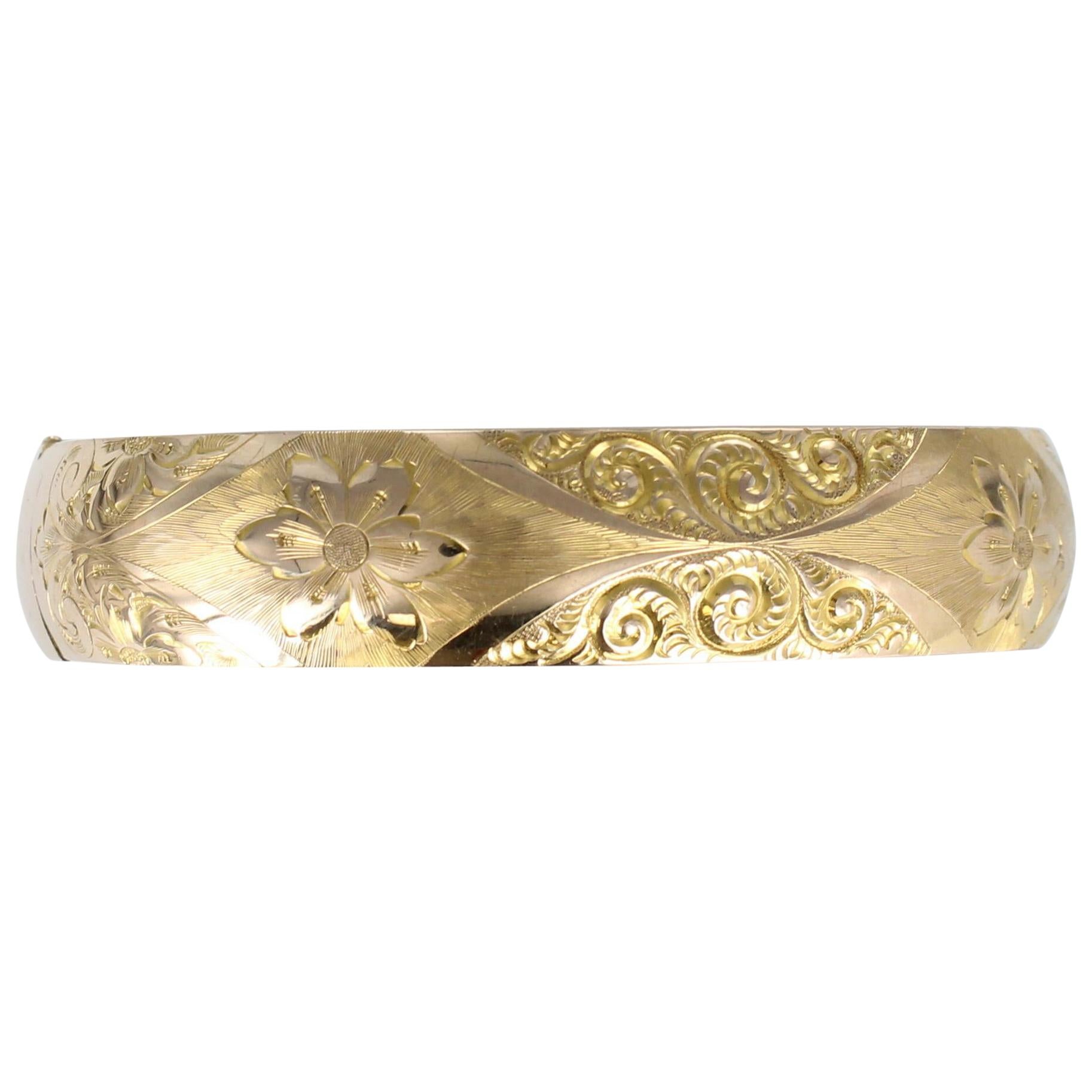 Gold-Filled Bangle, circa 1930s