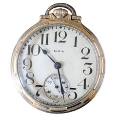 Gold Filled Elgin National Watch Co. 1925 Pocket Watch