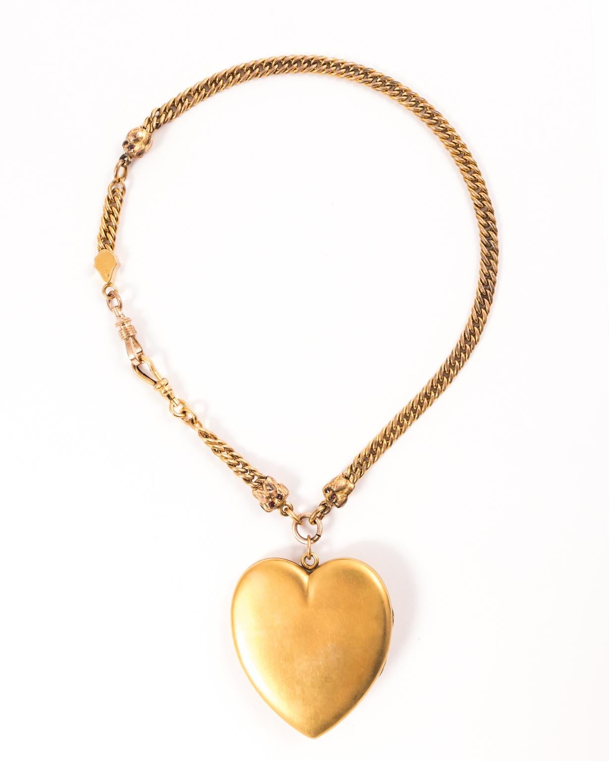 Gold Filled Figural Watch Chain Necklace 3