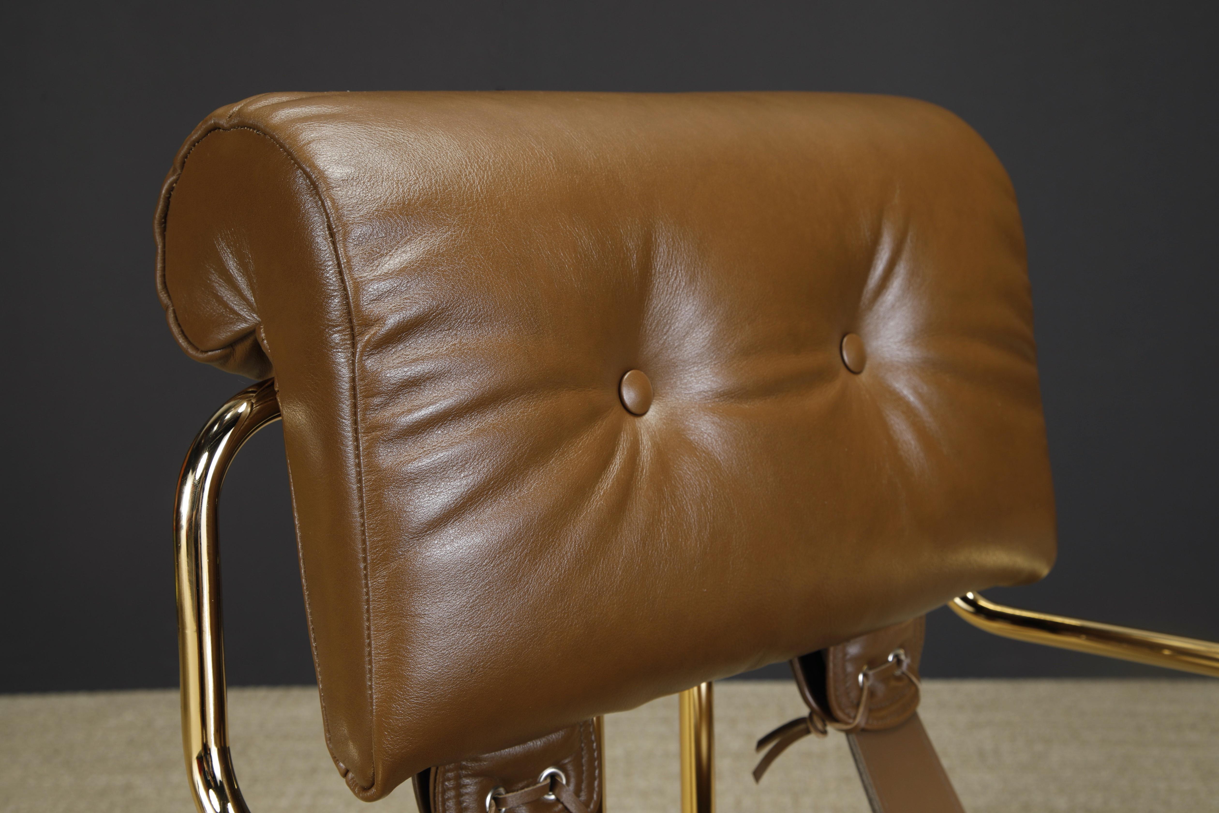 Gold Finish Special Edition 'Tucroma' Chair by Guido Faleschini for Mariani, New For Sale 4