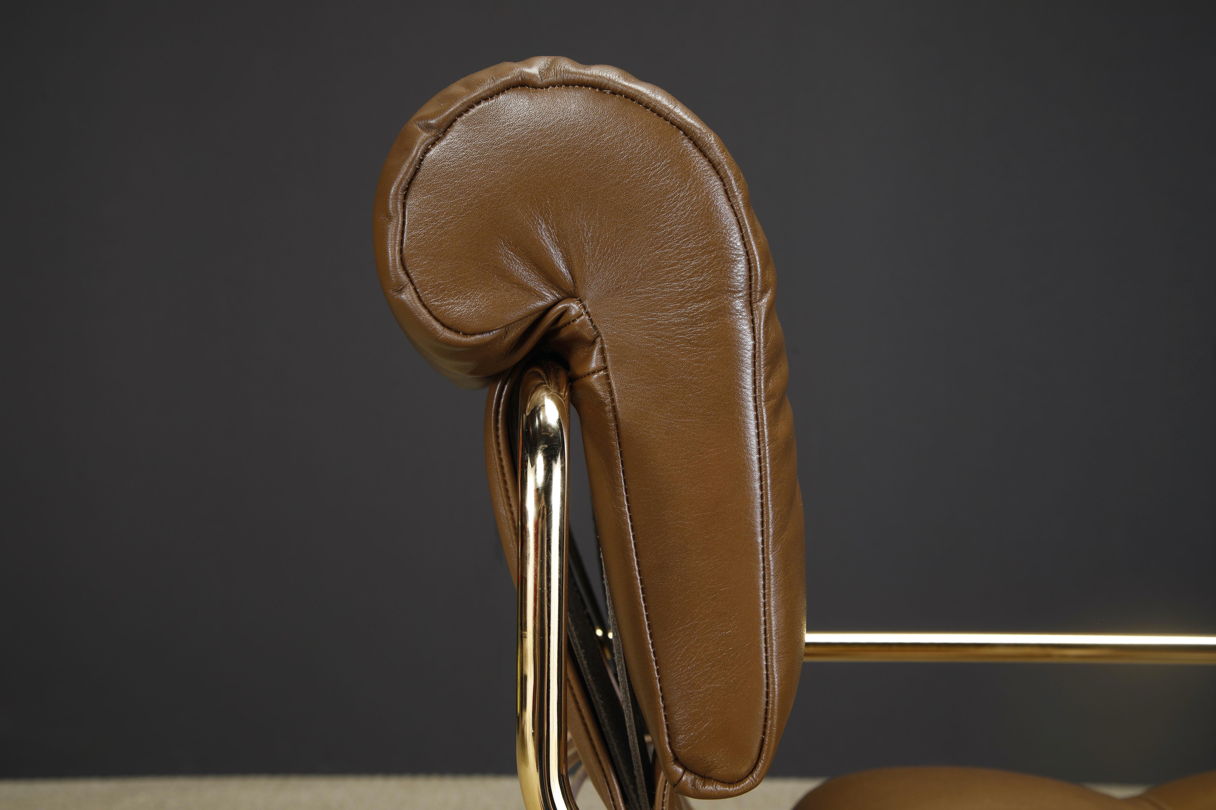 Gold Finish Special Edition 'Tucroma' Chair by Guido Faleschini for Mariani, New 3