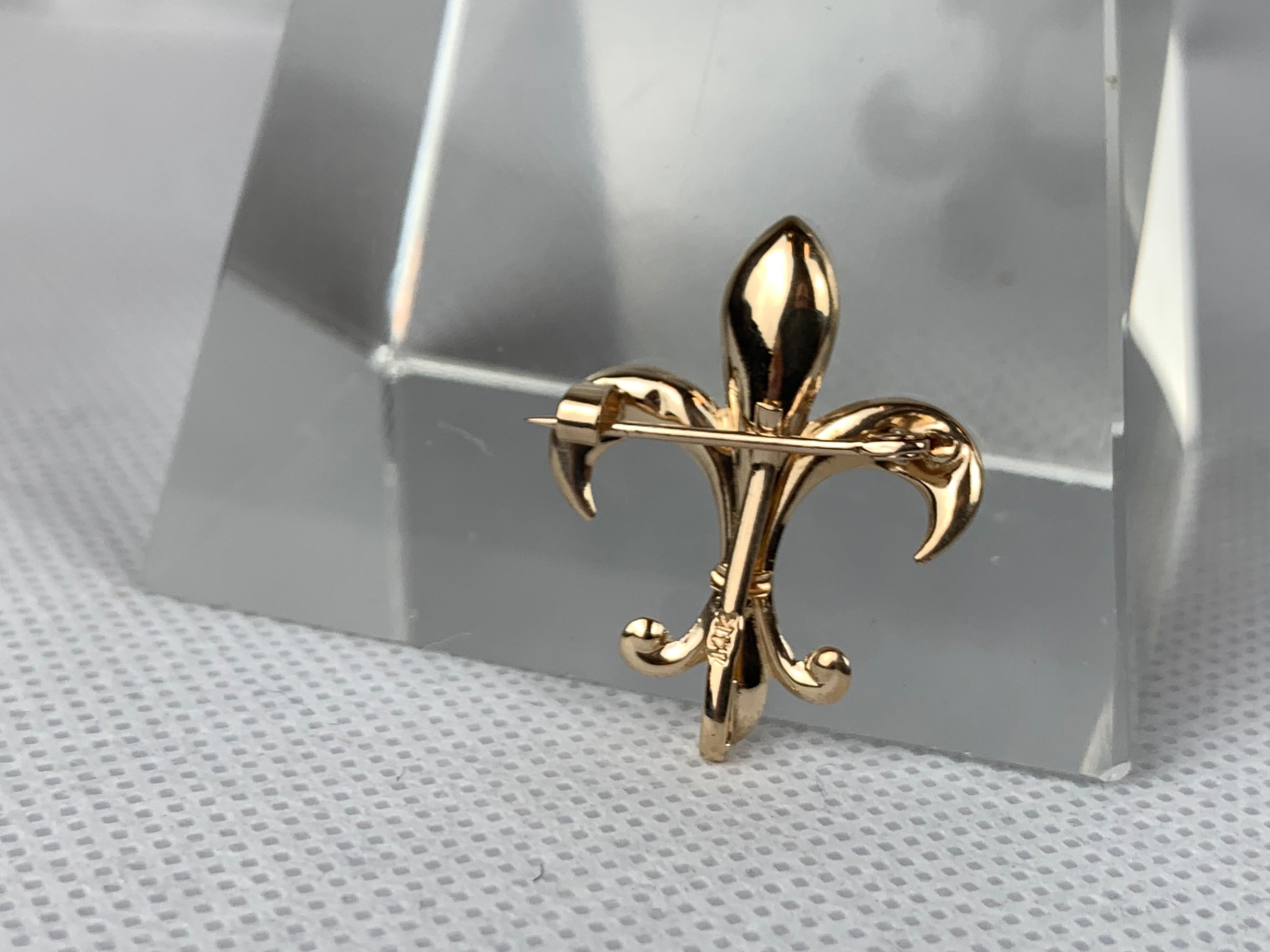 Victorian  Gold Watch Pin-The 