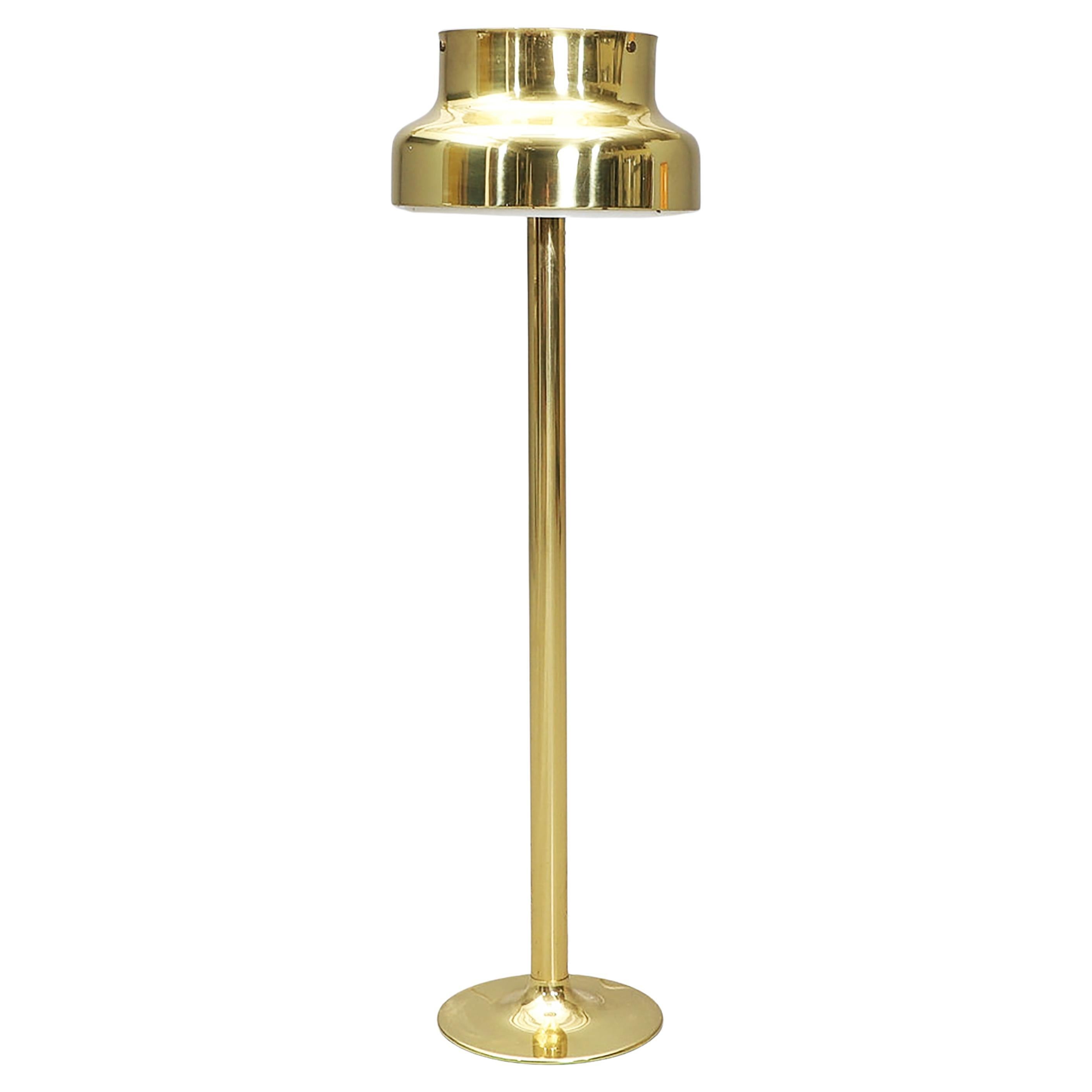 Gold Floor Lamp Bumling by Anders Pehrson for Ateljé Lyktan im Angebot