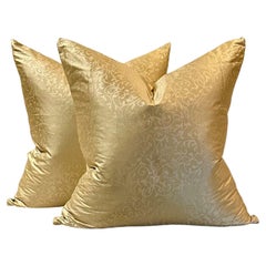 Gold Fortuny Italian Pillows