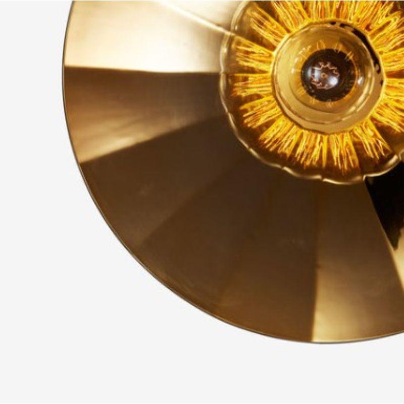 Gold Fractale Wall Light, Large by Radar In New Condition For Sale In Geneve, CH