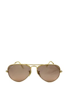 Aviator Rayban-Sonnenbrille mit Goldrahmen