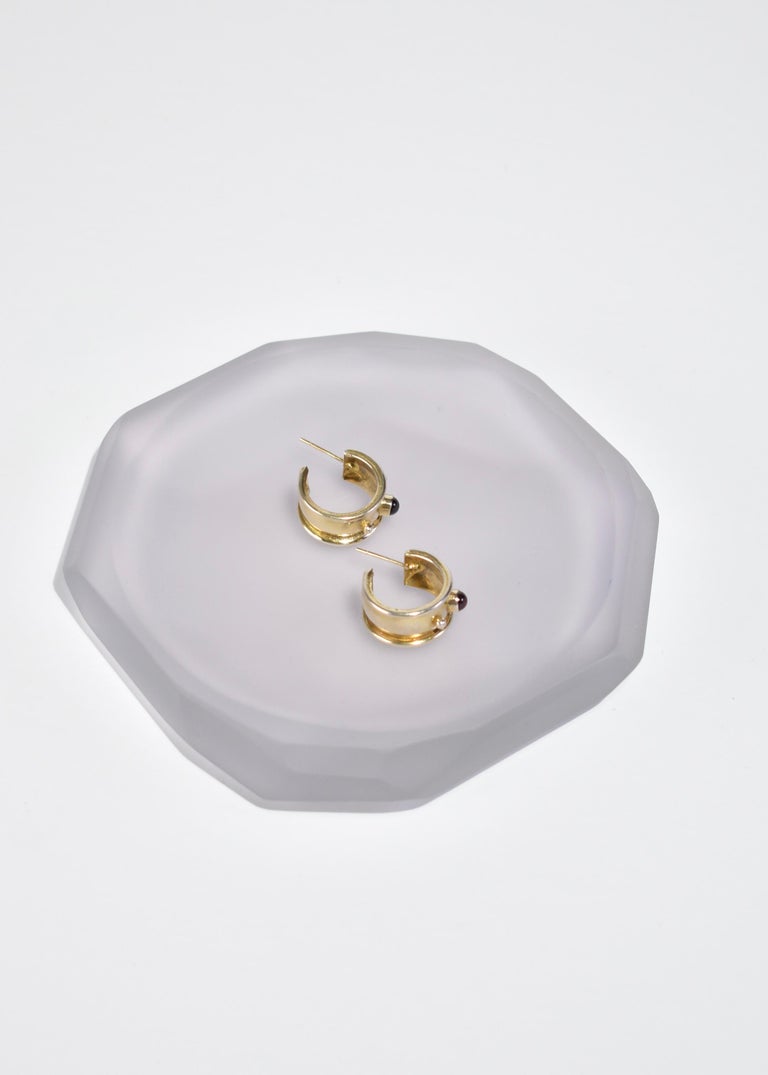 Gold Hoop Earrings For Sale at 1stDibs