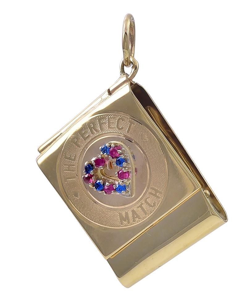 Women's Gold Gemset Perfect Match Charm For Sale