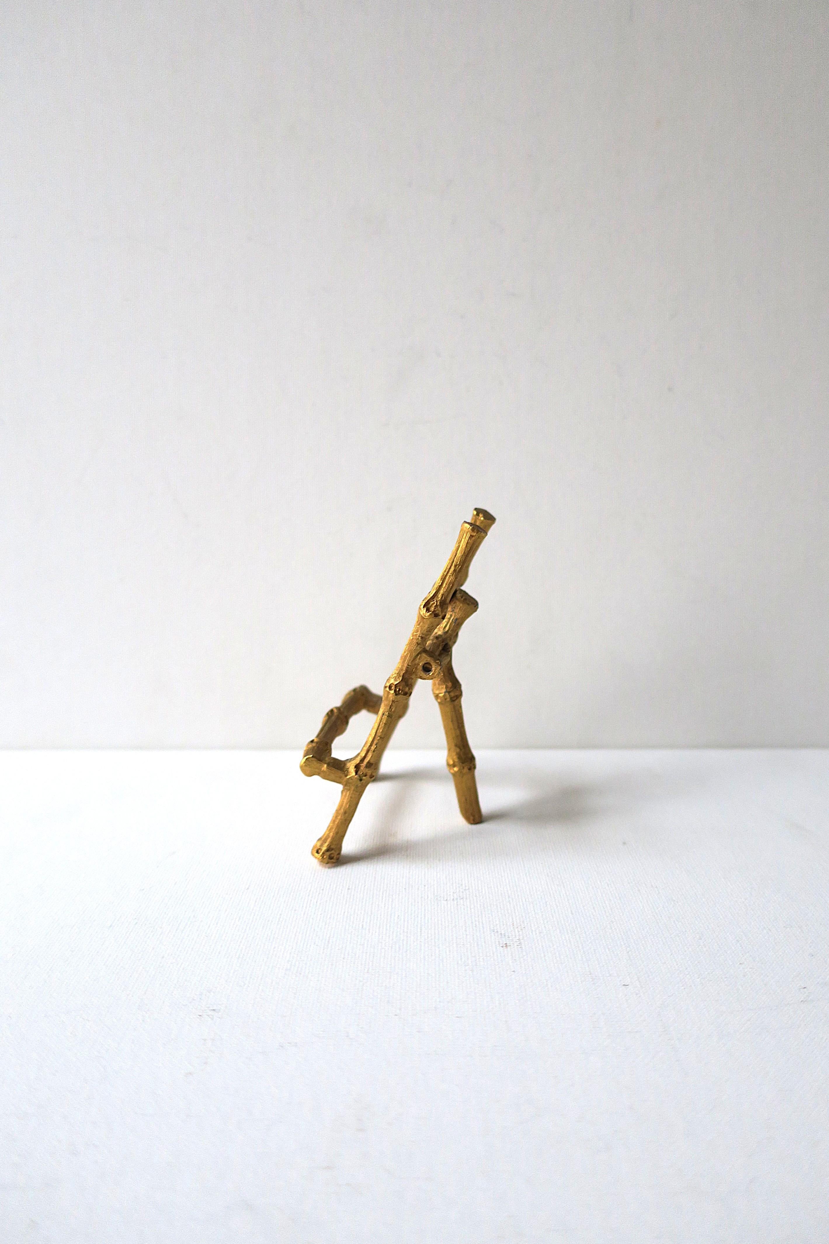 Gold Gilt Bamboo Easel, Small 7
