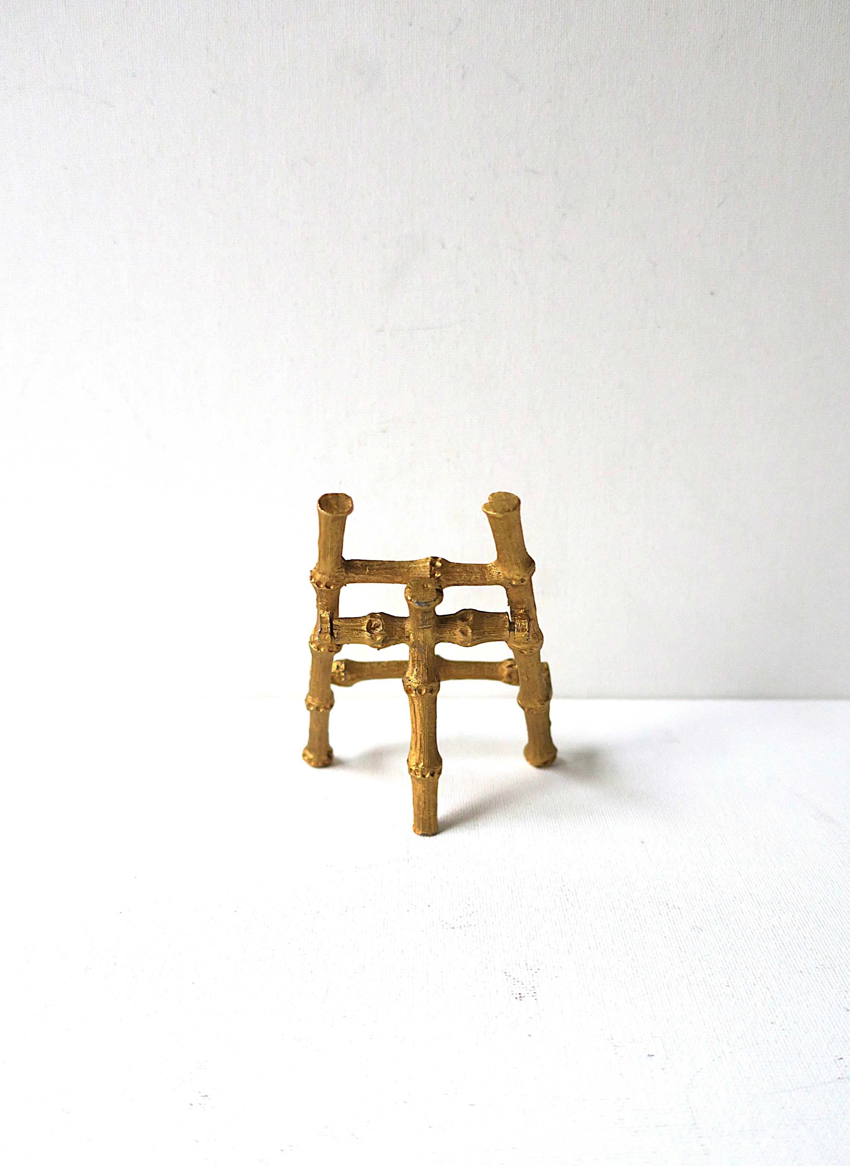 Gold Gilt Bamboo Easel, Small 9