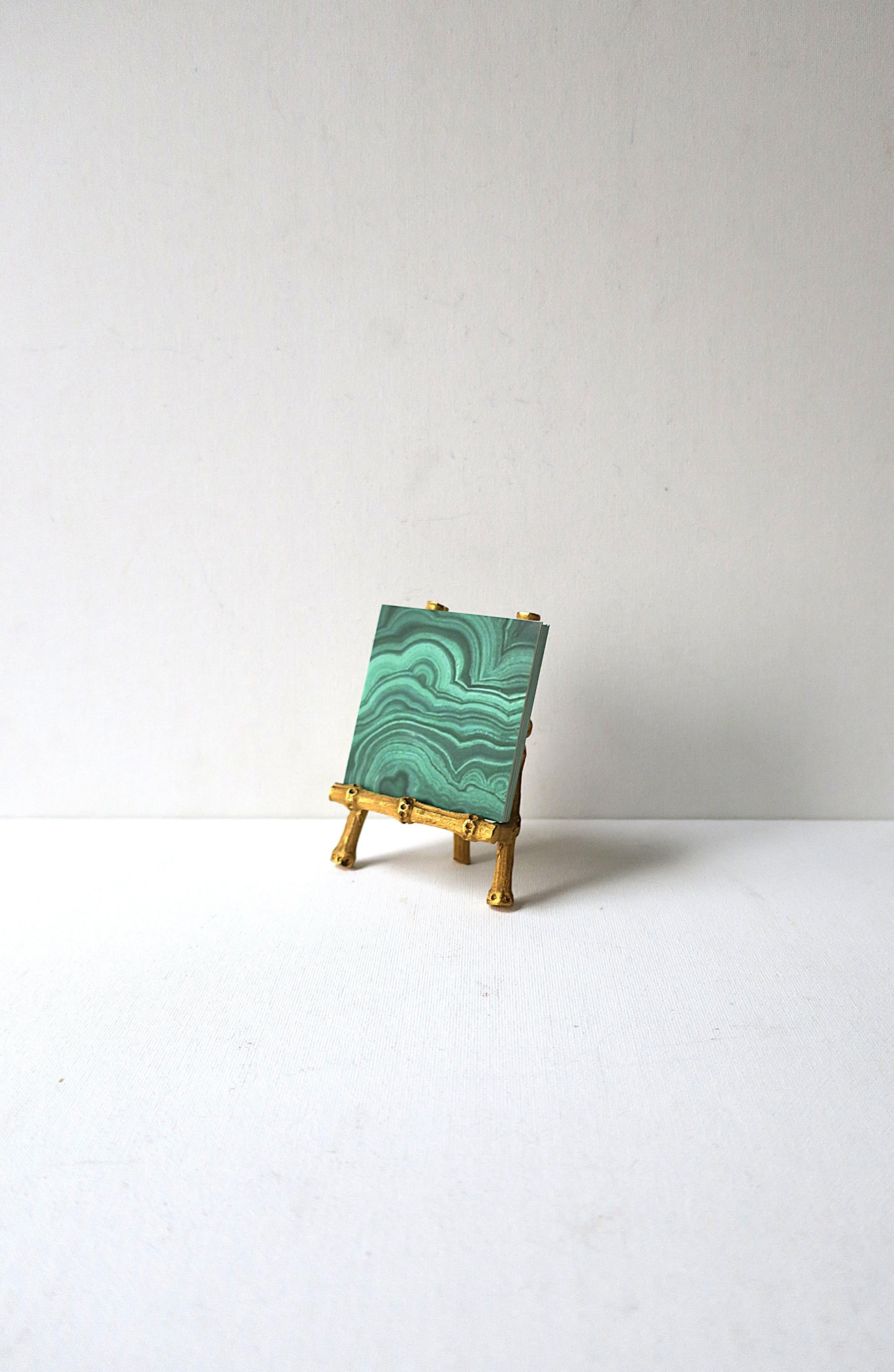 Gold Gilt Bamboo Easel, Small 4