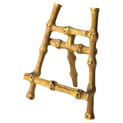 Gold Gilt Bamboo Easel, Small