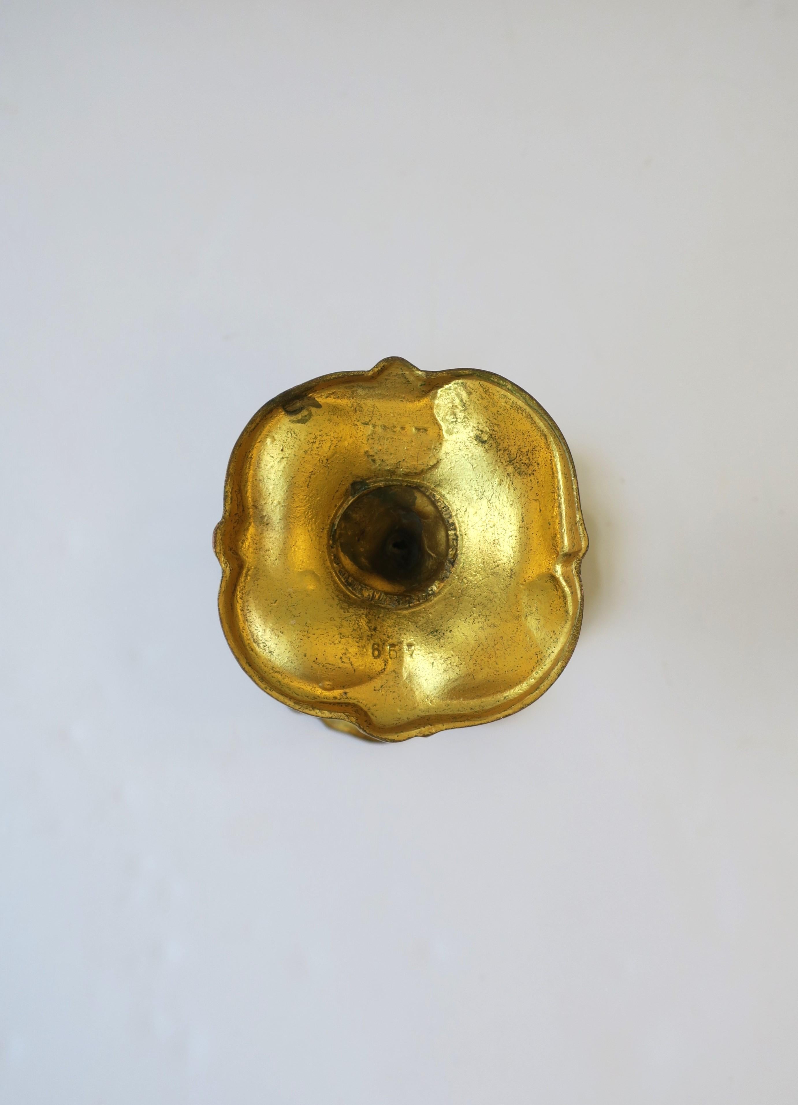 Compotier Tazza en bronze doré de style Art nouveau en vente 6