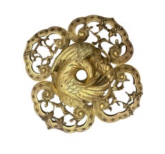 Gold Gilt Chinese Fragment