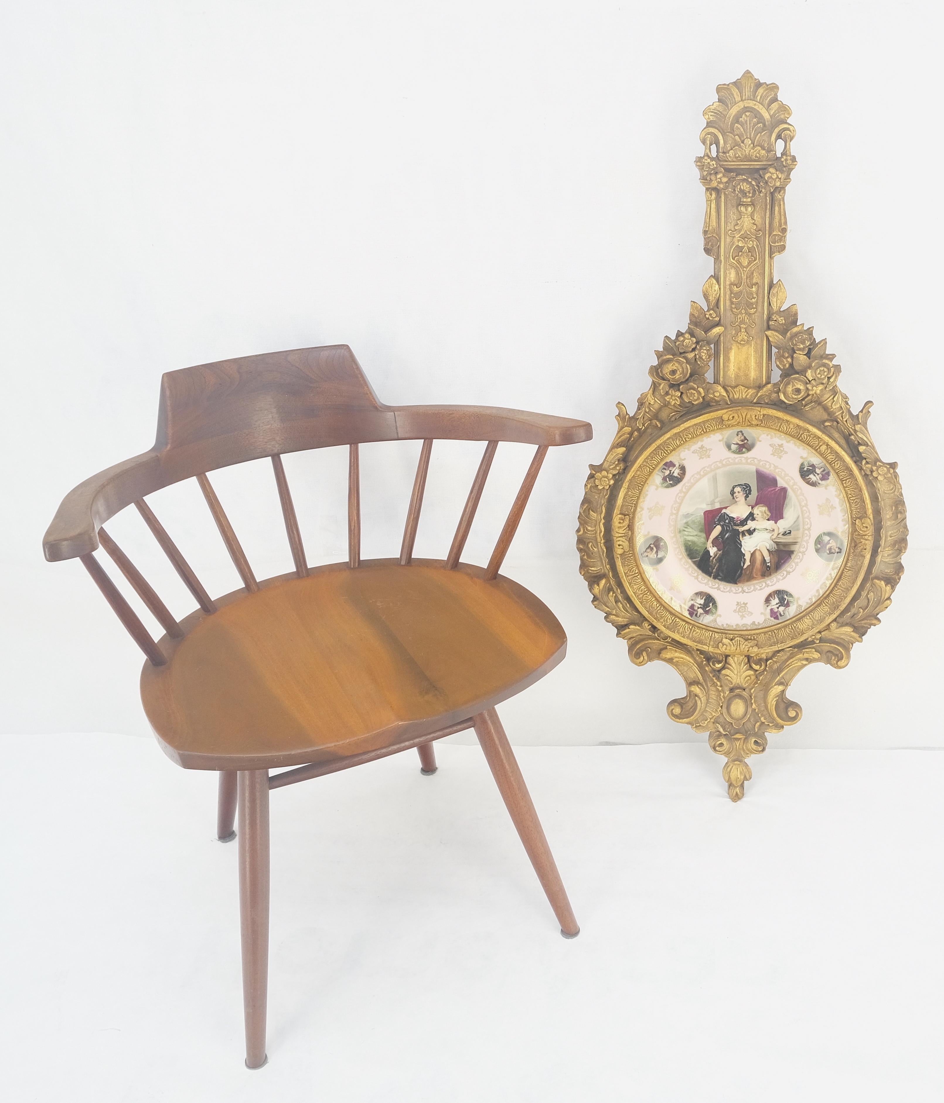 Gold vergoldet Gesso Frame Deutsch dekoriert Wandtafel Platte c1920s im Angebot 3