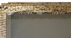 Gold Gilt Iron Rectangular Mirror, France, 1920s