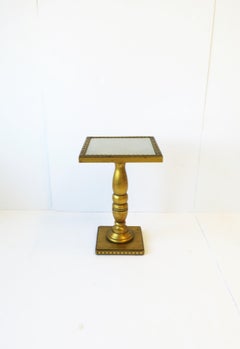 Gold Giltwood Side Drinks Table, circa 1960s