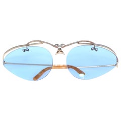 Gold Glasses Art Nouveau Style, 1930