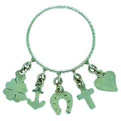 Gold Good Luck Charm Ring