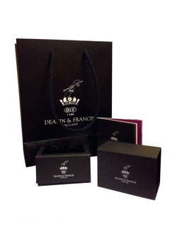 Gold Hand-Painted Dollar Bill Cufflinks by DEAKIN & FRANCIS