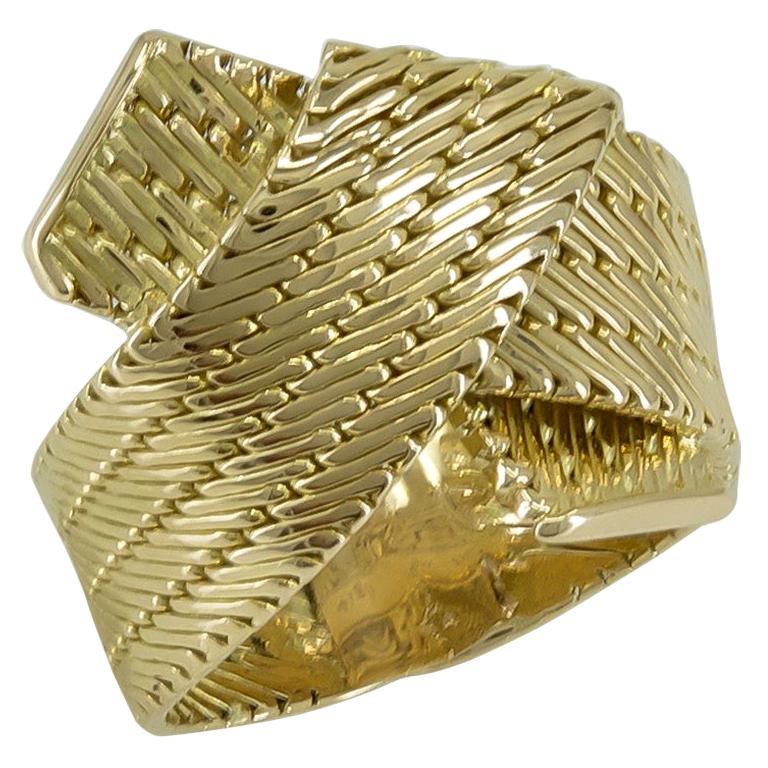 Gold Hermes Ring